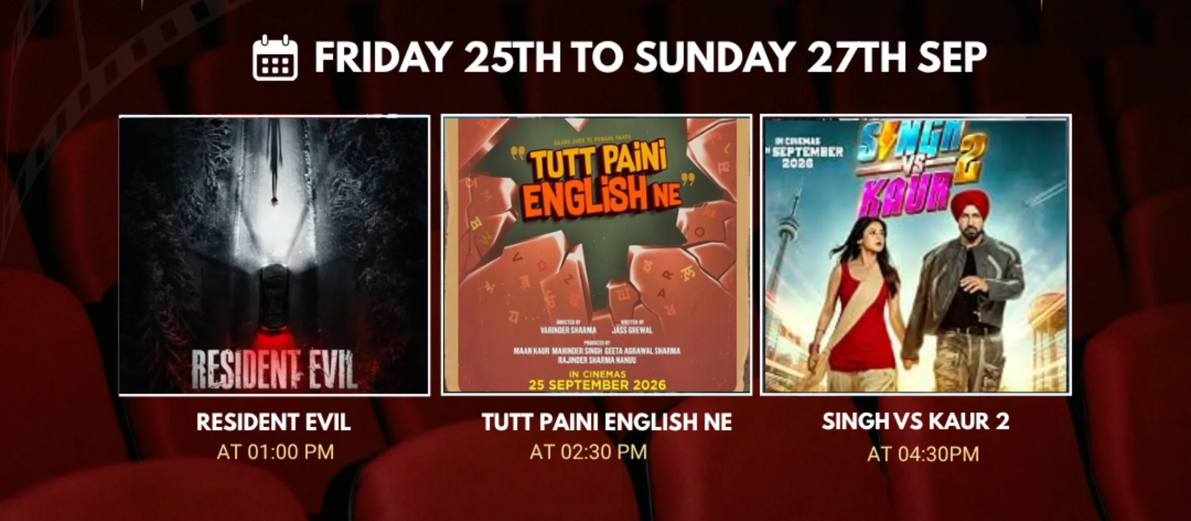 Now Showing at CineStar