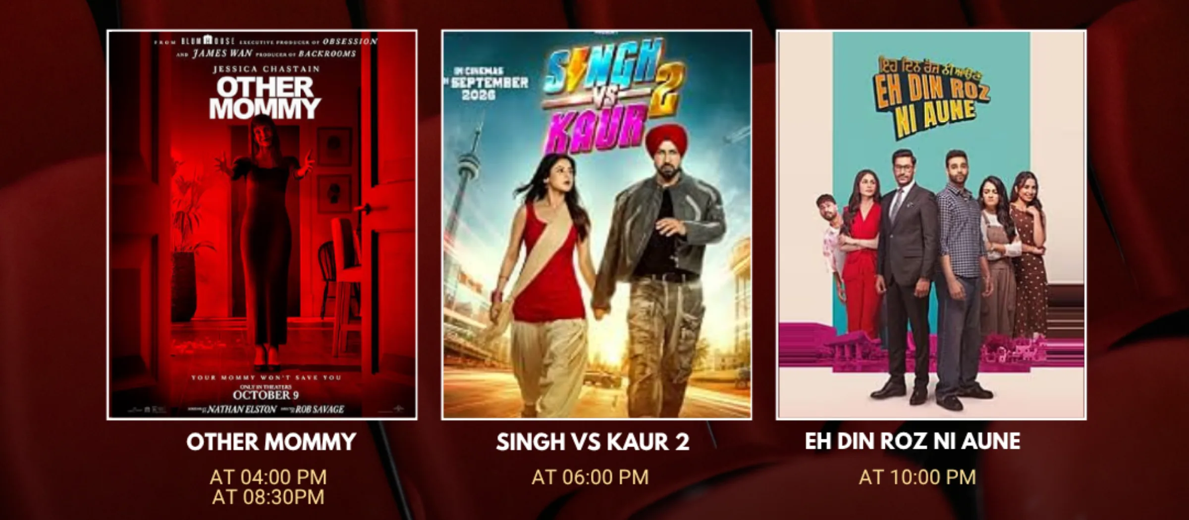 Now Showing at CineStar