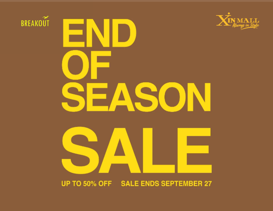 Breakout End of Season Sale | Up to 50% Off